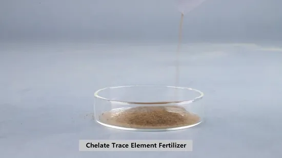 Oligoelemento de alta calidad EDTA Zn 15% CAS: 14025